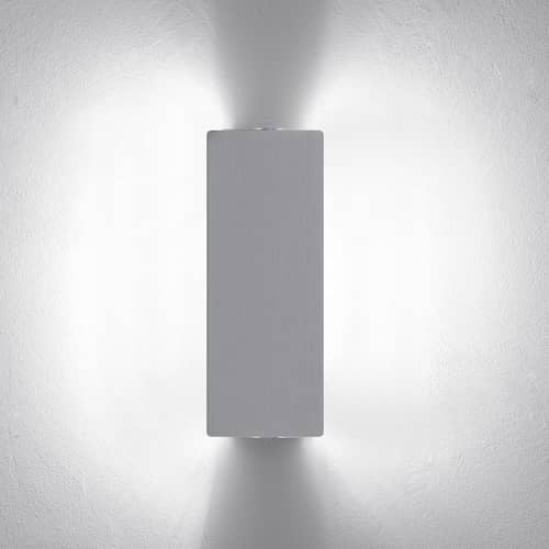 Applique     à volet pivotant double LED /Charlotte Perriand, 1962 - Nemo - Aluminium - Aluminium anodisé, Métal peint