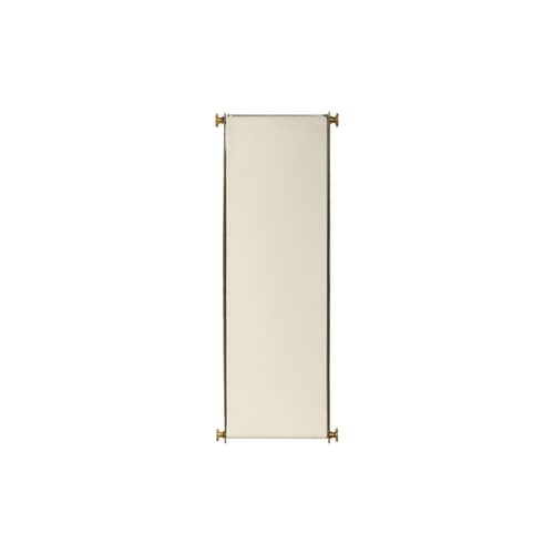 Applique Boxie Moyen / H 40 cm - Métal & tissu - Maison Sarah Lavoine - Inox brossé - Acier inoxydable brossé, Laiton