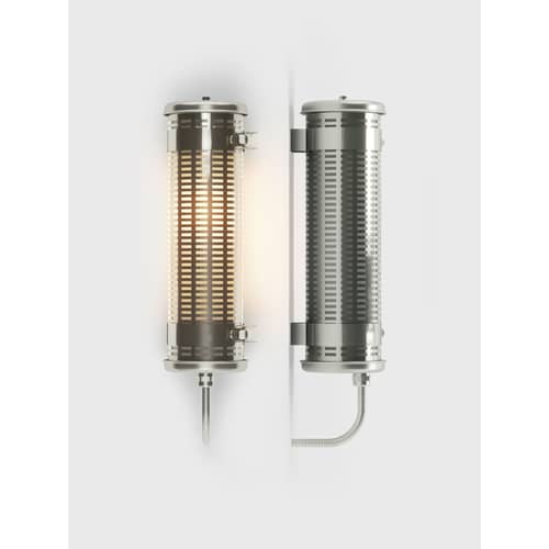 Applique d\'extérieur Gude / L 36 cm - SAMMODE STUDIO - Acier - Acier inoxydable, Aluminium anodisé, Polycarbonate