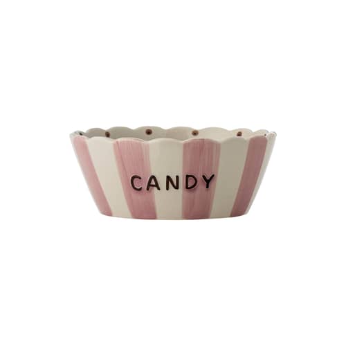 Ciotola Chip - Candy ceramica rosa / Ø 17 x H 7 cm - Bloomingville - Rosa caramella / Ø 17 x H 7 cm - Gres