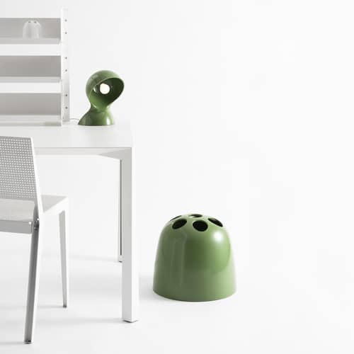 Lampe de table Dalù / Vico Magistretti, 1969 - Artemide - Vert - Thermoplastique moulé