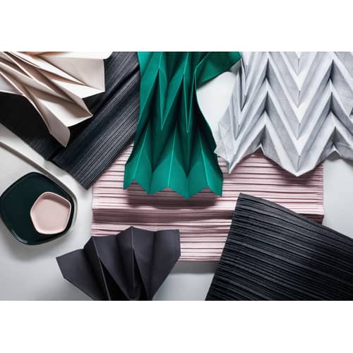 Serviette de table Iittala X Issey Miyake tissu gris - Iittala - Gris foncé - Polyester