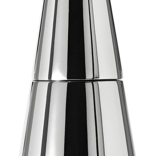 Mill Small Spice mill metal / Steel - H 25 cm - Tom Dixon - Polished steel - Polished stainless steel