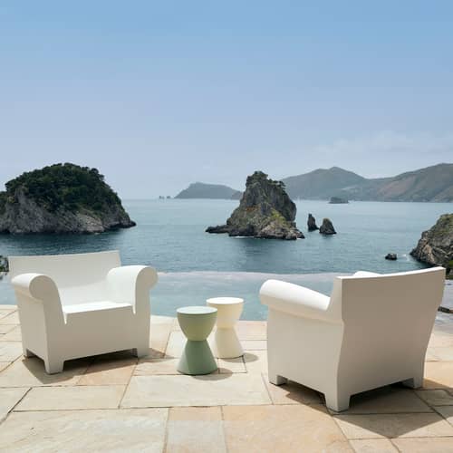 Kartell Prince AHA Stool - green | Made In Design UK Kartell Prince AHA Stool - green | Made In Design UK