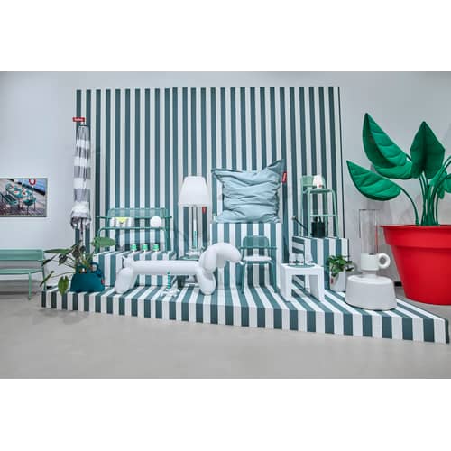 Accessorio Mini Cappie materiale plastico verde / Set di 3 - Per Lampade Edison the Mini - Fatboy - Sii Foglia - Polietilene