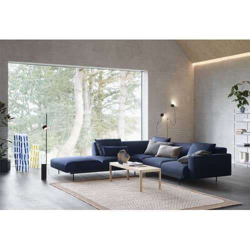 Applique avec prise Post métal noir / LED - Spot aimanté orientable - Muuto - Applique / Noir - Acier laqué