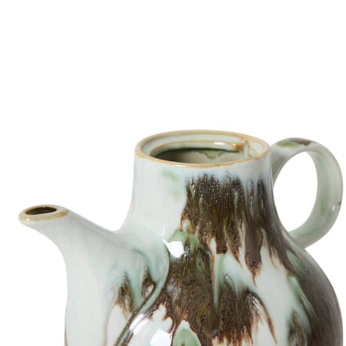 Cafetière 70s ceramics céramique multicolore / 990 ml - HK LIVING - Tide - Grès émaillé