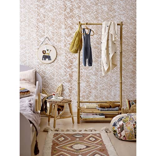 Cintre enfant  fibre végétale beige / Rotin - Bloomingville - Naturel - Rotin