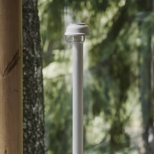 Lampada a stelo Kori metallo bianco - ARTEK - Bianco - Acciaio, Alluminio