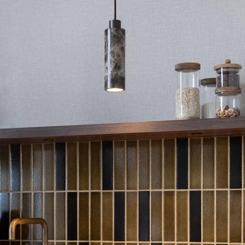 Suspension Tivoli - It\'s about Romi - Marron - Marbre