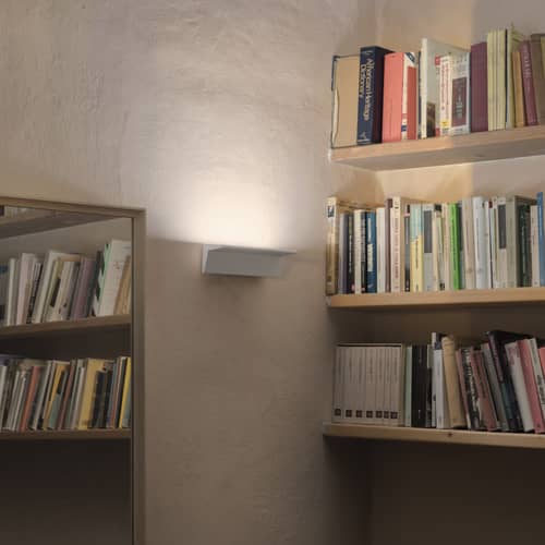 Applique salle de bains Zena LED métal blanc / IP44 - Nemo - Blanc - Aluminium