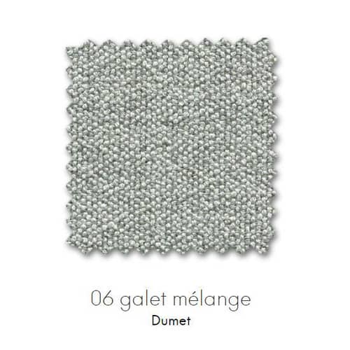 Chaise rembourrée Softshell Side Chair tissu gris / 4 pieds - Vitra - Gris Galet (tissu Dumet) - Mousse polyuréthane, Polyamide renforcé de fibre de verre, Tissu