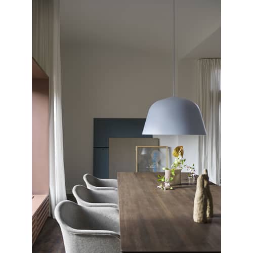 Ambit Pendant metal black / Ø 55 cm - Metal - Muuto - Black - Aluminium