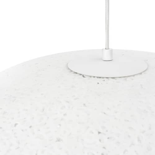 Pendelleuchte Act plastikmaterial weiß / Ø 60 cm - Recycled - Normann Copenhagen - Ø 60 cm / Weiß - Recyceltes Polyethylen