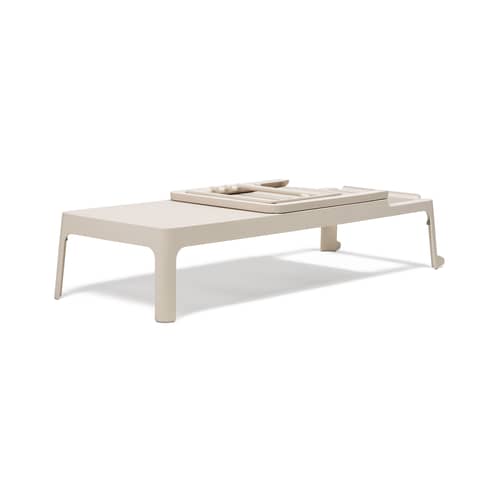 Transat inclinable empilable Plano - NARDI - Corde / Toile encens - Résine de fibre de verre, Toile outdoor