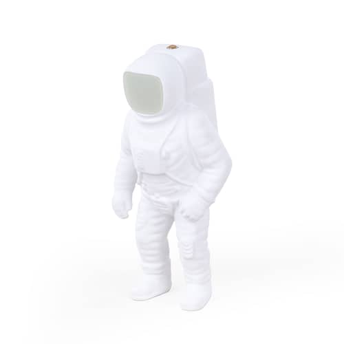 Flashing Starman LED Wireless rechargeable lamp plastic material white / LED - Resin / H 33 cm - Diesel living with Seletti - White - Resin