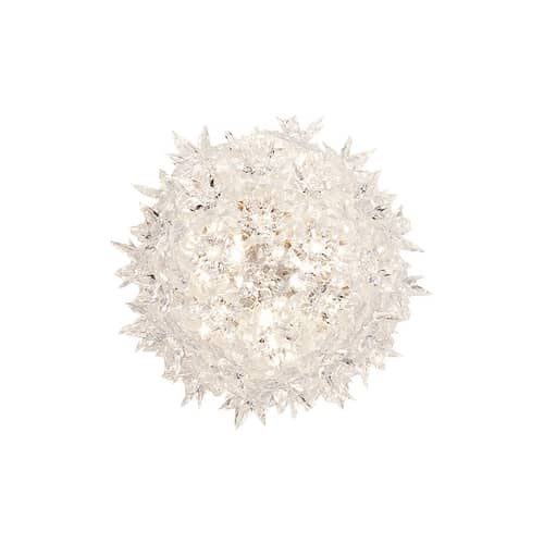Applique Bloom / Plafonier - Ø 28 cm - Kartell - Blanc - Polycarbonate