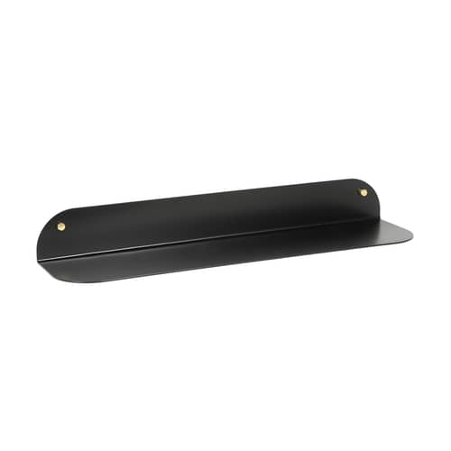 Étagère Tokyo Large métal noir / L 80 cm - Maison Sarah Lavoine - Noir - Acier thermolaqué