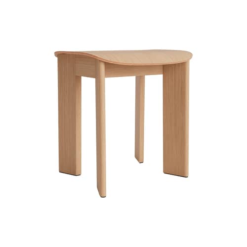 Sgabello Chisel 10 legno naturale - Hay - Rovere laccato - Impiallacciatura rovere laccato