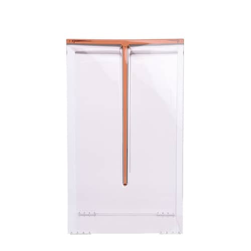 Table d\'appoint Max-Beam / Tabouret - Kartell - Rose nude - PMMA
