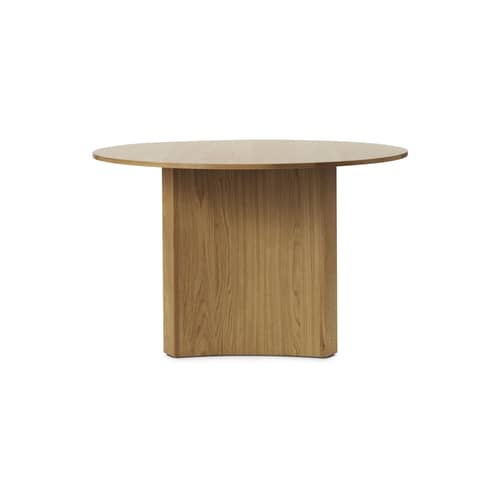 Runder Tisch Bue holz natur / Ø 120 cm - Normann Copenhagen - Eiche natur - Eichenfurnier