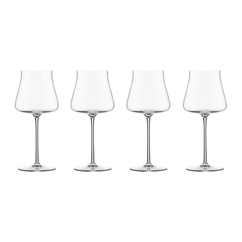 Set de 4 verres à vin rouge Eugenia - Alessi - 56 cl / Vin rouge - Verre cristallin