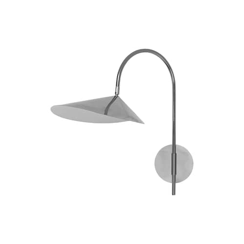 Applique orientable Arum métal - Ferm Living - Acier poli - Acier inoxydable