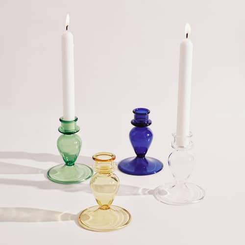 Portacandela Nabucho 01 vetro blu - Serax - Blu - Vetro borosilicato
