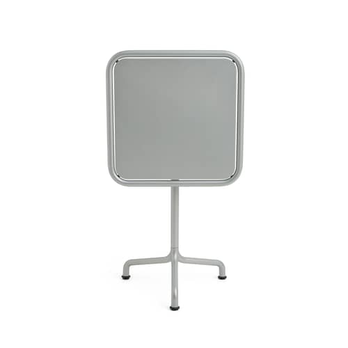 Deville Square table metal grey / 55 x 55 cm - Hay - Silver grey - 