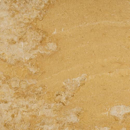 Table basse Doric marbre jaune / 140 x 80 cm - Gubi - Marbre ambre miel - Marbre