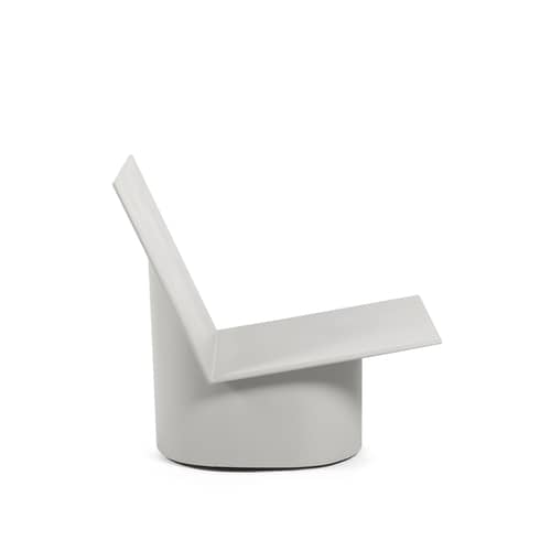 Fauteuil bas Valerie métal gris - Serax - Gris - Acier