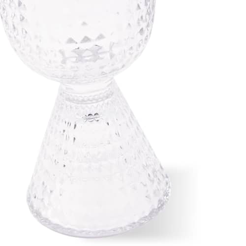 Set de 4 flûtes à champagne Rooftop / 220 ml - Pols Potten - Transparent - Verre