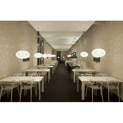 Suspension Big Bloom plastique transparent / Ø 80 cm - Kartell - Cristal transparent - Polycarbonate