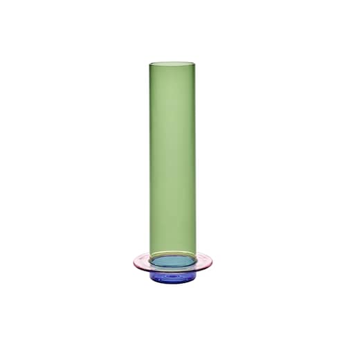 Vase Mix Glass Towers verre vert / Large - H 32,5 cm - Serax - H 32,5 cm Vert - Verre borosilicaté
