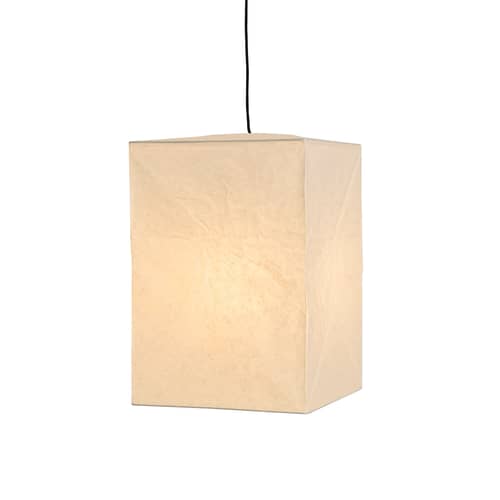 Abat-jour Paper Shade Cube papier blanc / 38 x 38 x H 55 cm - Hay - Blanc - Papier