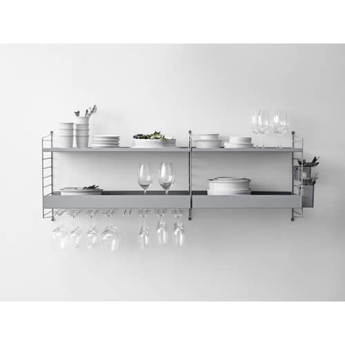 string shelf ホワイト 80×150cm Shelving System by String | Connox | Shop