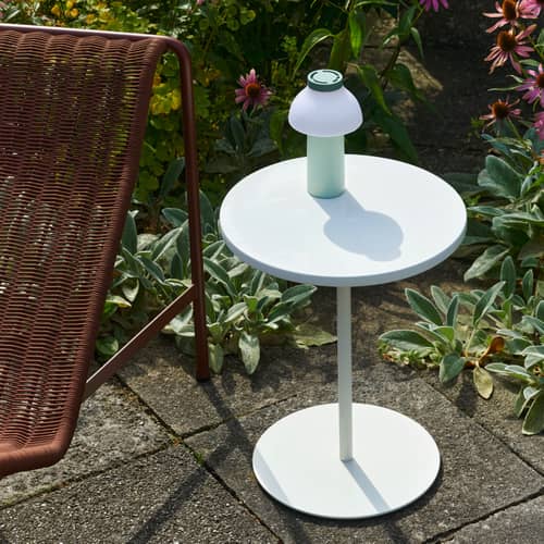 Lampe extérieur sans fil rechargeable PC Portable n°2 / Pierre Charpin - Hay - Menthe douce / Blanc - ABS, Polypropylène