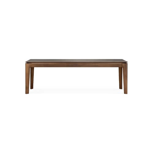 Panchina Bok legno marrone / En&ls 146 cm - Teak massello - Ethnicraft - Marrone Teck - Teak massello