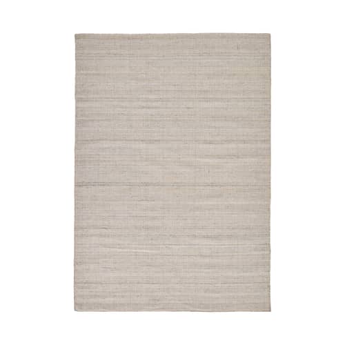 Tapis d\'extérieur Haze gris / 170 x 240 cm - Hay - Gris clair - Polyester recyclé, Viscose