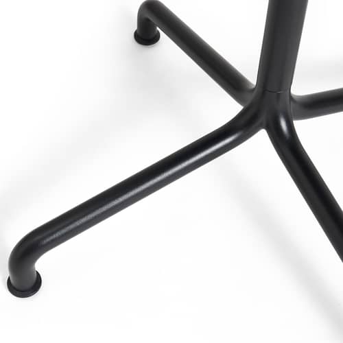 Tavolo rotondo Deville metallo nero / Ø 80 cm - Hay - Antracite - 