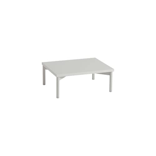 Zubehör  holz grau / Sockel auf Füßen B 43,5 x T 35 x H 17 cm - Für Modul Stacked Medium - Muuto - Grau - mitteldichte bemalte Holzfaserplatte, Stahl