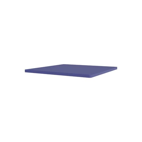 Accessorio  legno blu / Piano/vassoio per Panton Wire Single - L 34,8 x P 34,8 cm - MONTANA - Monarca 135 - MDF laccato