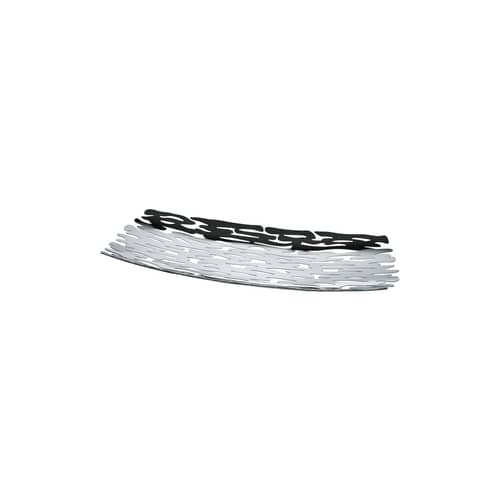 Centre de table Bark métal / 51,5 x 19,5 cm - Alessi - Acier - Acier inoxydable 18/10
