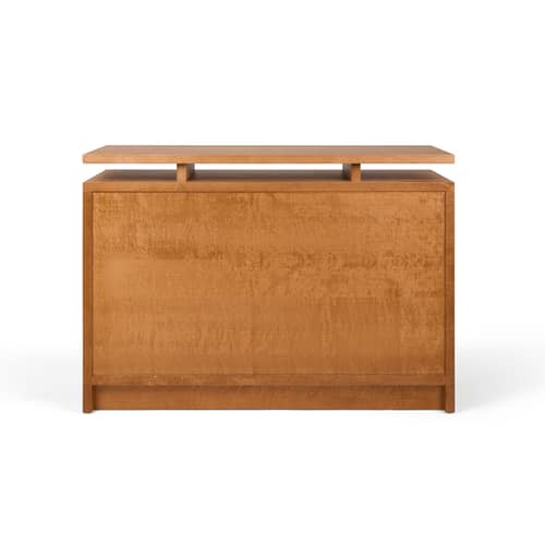 Ratio Chest of drawers natural wood / W 100 x D 35 x H 70 - Frama  - Warm brown birch - Birch plywood, MDF, Solid birch