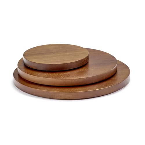 Coperchio Dishes to Dishes - Medium legno naturale / Ø 22,8 cm - Acacia - valerie objects - Medium / Acacia - Legno di acacia