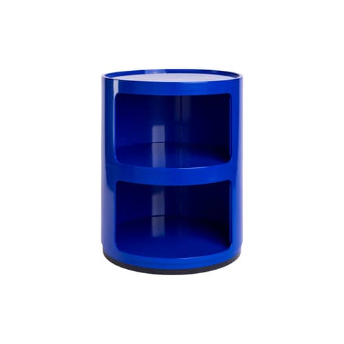 Portaoggetti Componibili (1968) materiale plastico blu / 2 cassetti - Edizione limitata esclusiva - Kartell - Blu elettrico (edizione limitata) - ABS