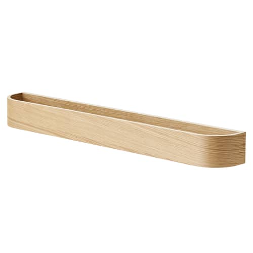 Portemanteau Epoch Rack bois naturel / L 79 cm - Audo Copenhagen - Chêne naturel - Contreplaqué, Placage chêne
