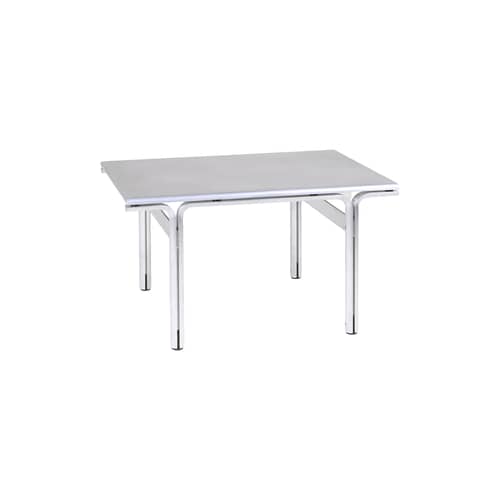 Table basse Union OUTDOOR métal / 60 x 45 cm - Frama  - Aluminium - Aluminium