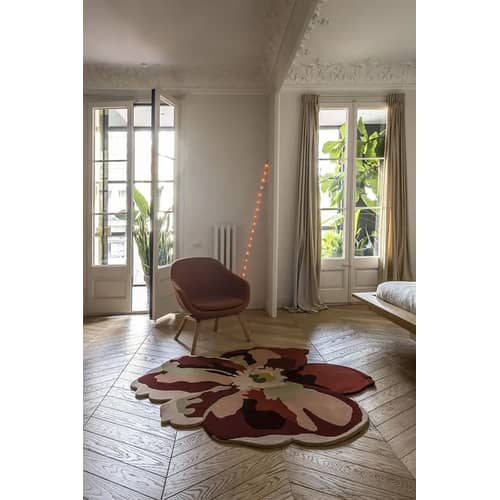 Tapis Flora - Bloom 2  multicolore / By Santoi Moix - 150 x 170 cm / Laine - Nanimarquina - Bloom 2 / Multicolore - Laine vierge