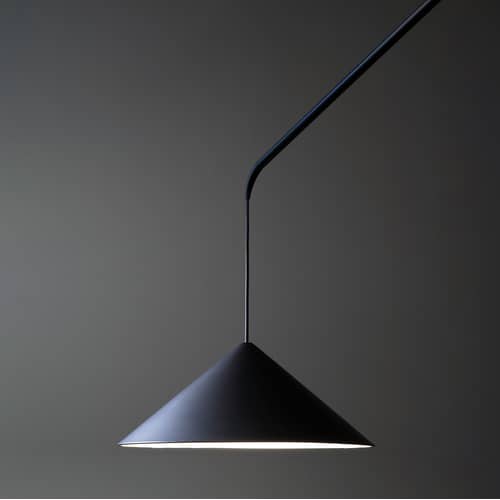 Pendelleuchte Vela 22 LED metall schwarz / Ausrichtbar / L 260 cm - Martinelli Luce - Schwarz - bemaltes Aluminium